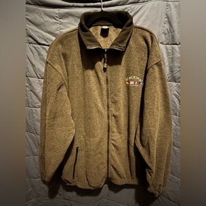 Vintage Mackinaw Island Men’s XXL Fleece Lined Jacket Full Zip Gray